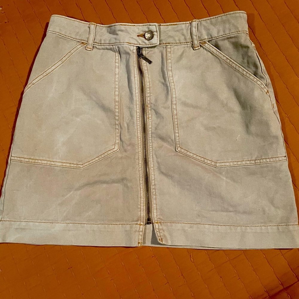 BDG ZIP UP SKIRT